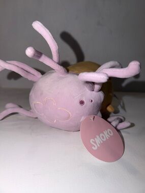 SMOKO Pink Plush Axolotl Kids Toy